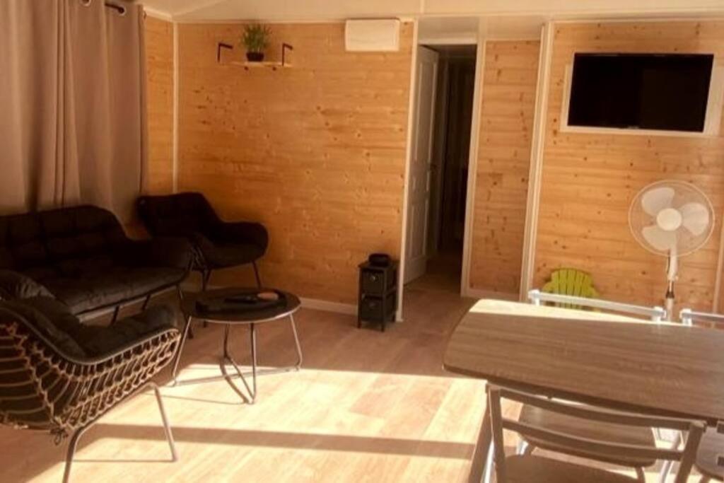 Mobil Home De Patricia Et Franck A Sigean Eksteriør billede